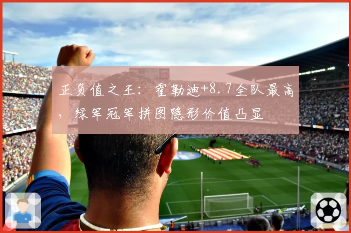 正负值之王：霍勒迪+8.7全队最高，绿军冠军拼图隐形价值凸显